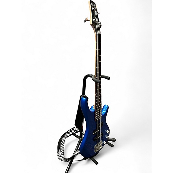Used Ibanez GSRM20 Mikro Short Scale Blue Electric Bass Guitar