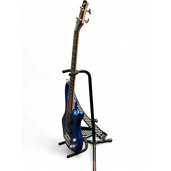 Used Ibanez GSRM20 Mikro Short Scale Blue Electric Bass Guitar