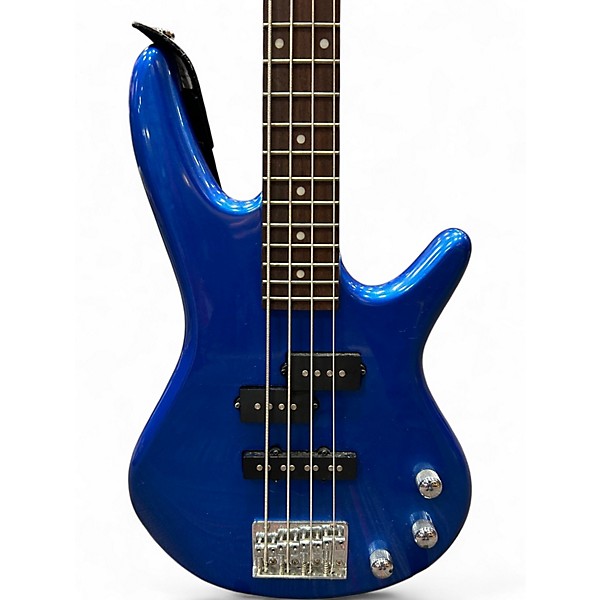 Used Ibanez GSRM20 Mikro Short Scale Blue Electric Bass Guitar