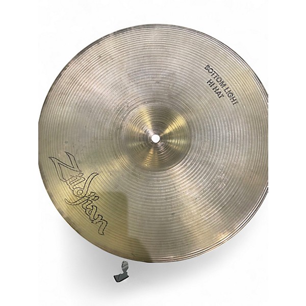 Used Zildjian 14in AVEDIS HI HAT BOTTOM LIGHT Cymbal