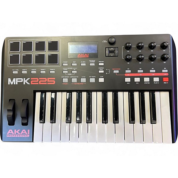 Used Akai Professional MPK225 25-Key MIDI Controller