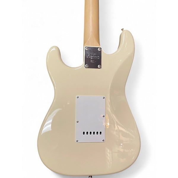 Used Squier Affinity Series Starcaster Alpine White Hollow Body Electric Guitar