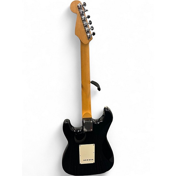 Used Squier Affinity Stratocaster Black Solid Body Electric Guitar