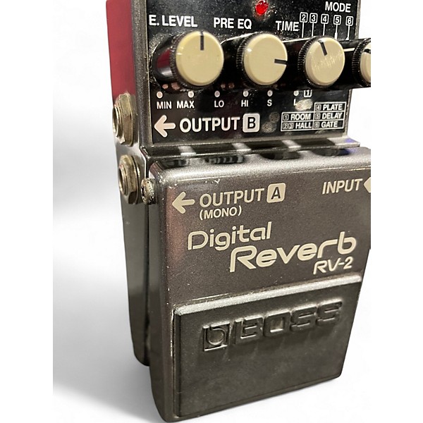 Used Boss rv-2 Effect Pedal