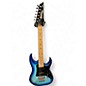 Used Ibanez GIO Mikro Blue Burst Solid Body Electric Guitar thumbnail