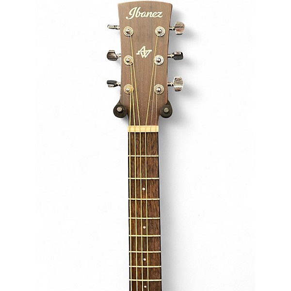 Used Ibanez AW54CEOPM Mahogany Acoustic Electric Guitar