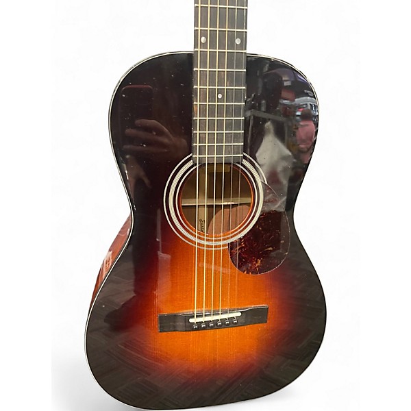 Used Eastman EIP-DLX-SB 2 Color Sunburst Acoustic Guitar