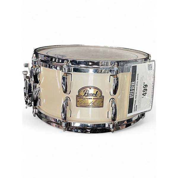 Used Pearl 14in DC1465 Opal white Drum