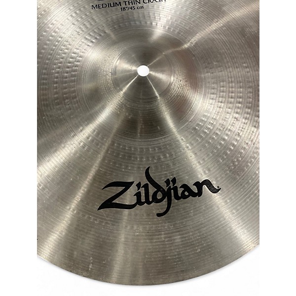 Used Zildjian 18in A Series Medium Thin Crash Cymbal