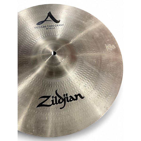 Used Zildjian 18in A Series Medium Thin Crash Cymbal