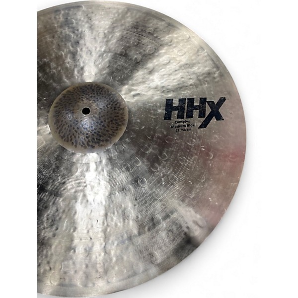 Used SABIAN 22in HHX Complex Medium Ride Cymbal