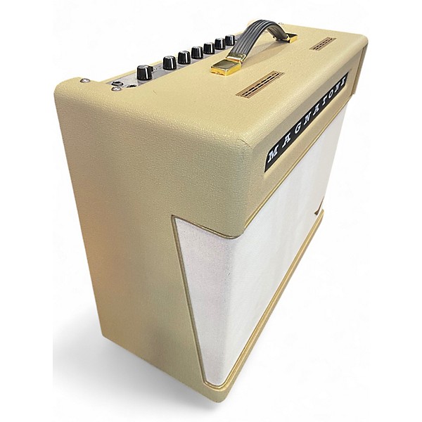Used Magnatone SUPER FIFTY-NINE M-80 1 x 12 COMBO (GOLD) B Tube Guitar Combo Amp