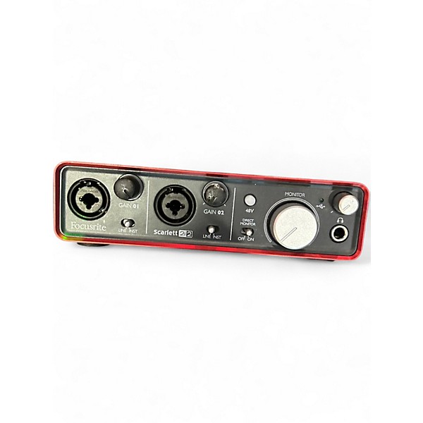 Used Focusrite SCARLETT 2I2 FIRST GEN Audio Converter