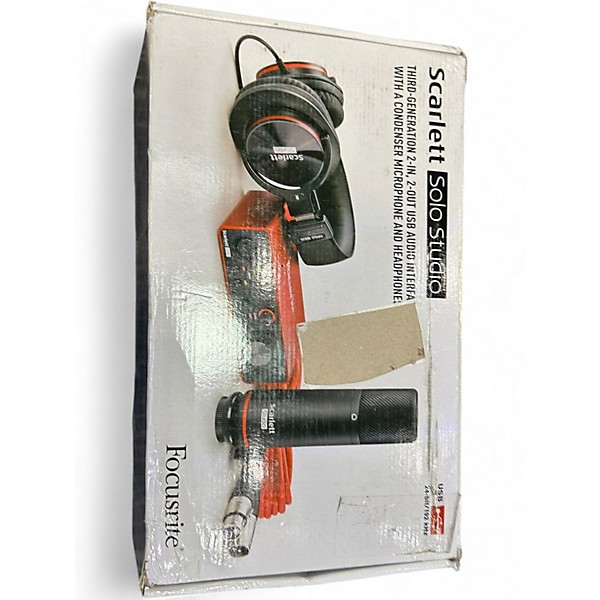Used Focusrite SOLO STUDIO BUNDLE