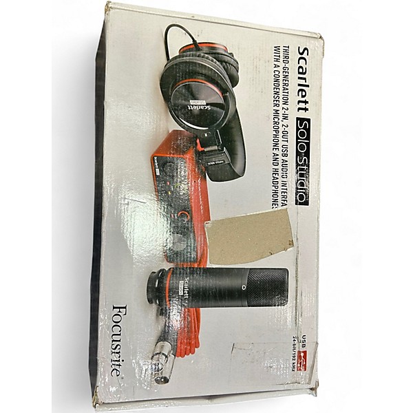 Used Focusrite SOLO STUDIO BUNDLE