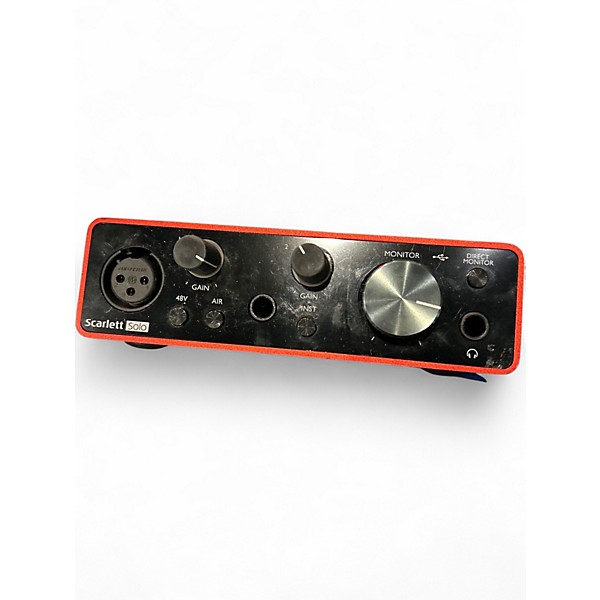 Used Focusrite SCARLETT SOLO 3RD GEN Audio Interface