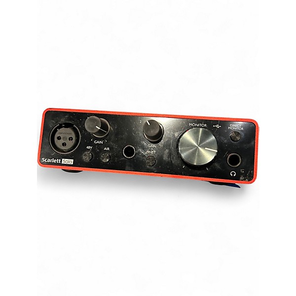 Used Focusrite SCARLETT SOLO 3RD GEN Audio Interface