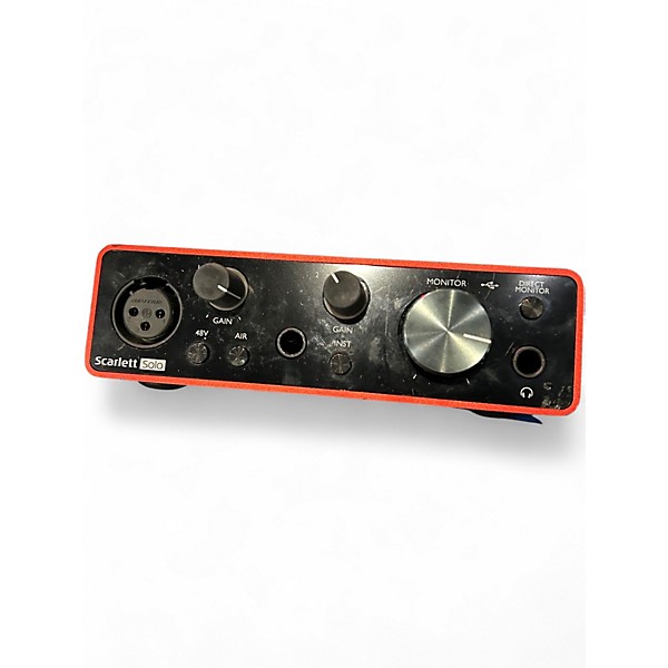 Used Focusrite SCARLETT SOLO 3RD GEN Audio Interface