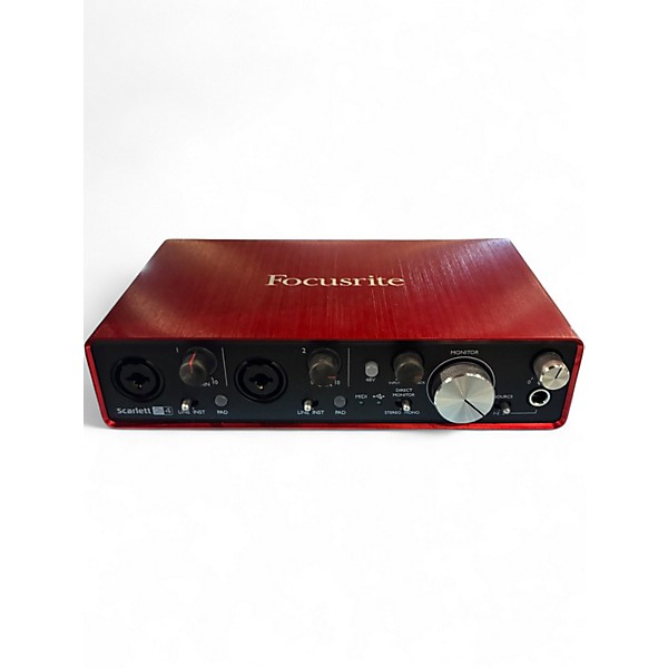 Used Focusrite Scarlett 2i4 Audio Interface