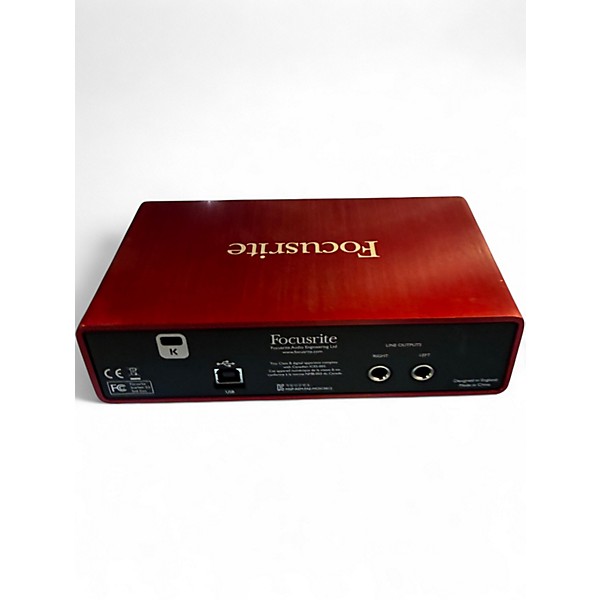 Used Focusrite SCARLETT SOLO 2I2 GEN 1 Audio Interface