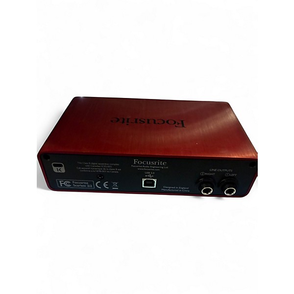 Used Focusrite SCARLETT 2I2 FIRST GEN Audio Interface