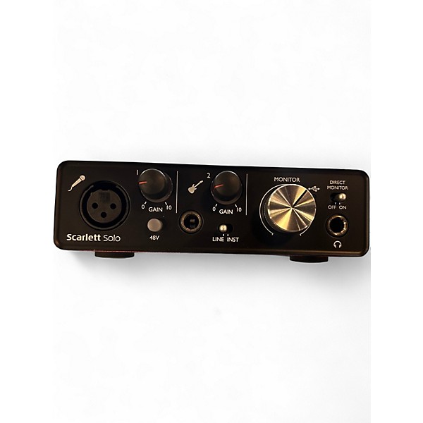Used Focusrite SCARLETT SOLO GEN 1 Audio Interface