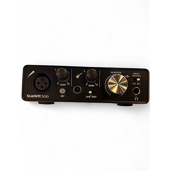Used Focusrite SCARLETT SOLO GEN 1 Audio Interface