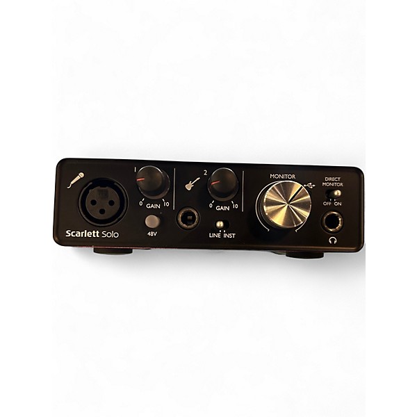 Used Focusrite SCARLET SOLO GEN 1 Audio Interface