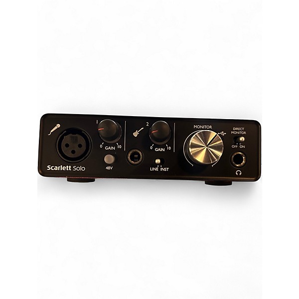 Used Focusrite SCARLET SOLO GEN 1 Audio Interface