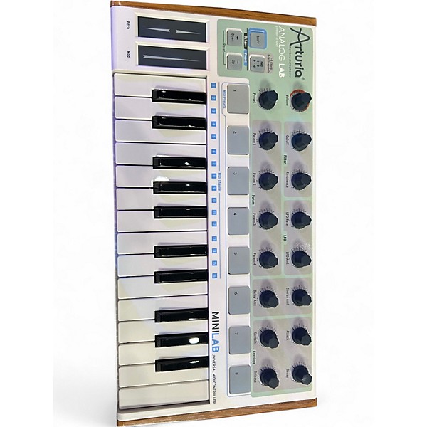 Used Arturia MiniLab MIDI Controller