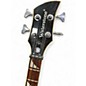 Used Waterstone HH Semi Hollowbody amber Electric Bass Guitar