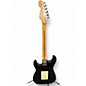 Used 2010s Squier Standard Stratocaster Black Solid Body Electric Guitar