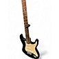 Used 2010s Squier Standard Stratocaster Black Solid Body Electric Guitar