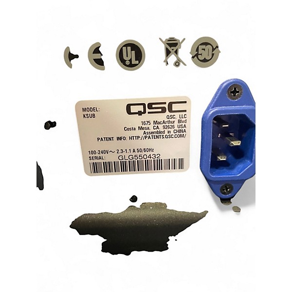 Used QSC KSUB Powered Subwoofer