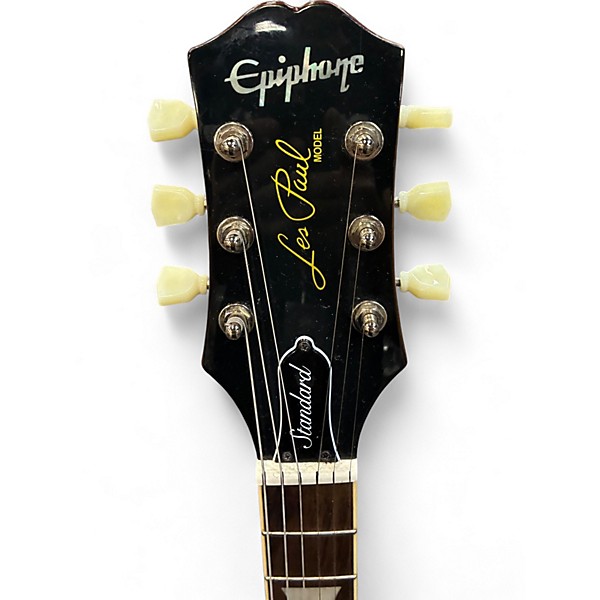 Used Epiphone Les Paul Standard Gold Top Solid Body Electric Guitar