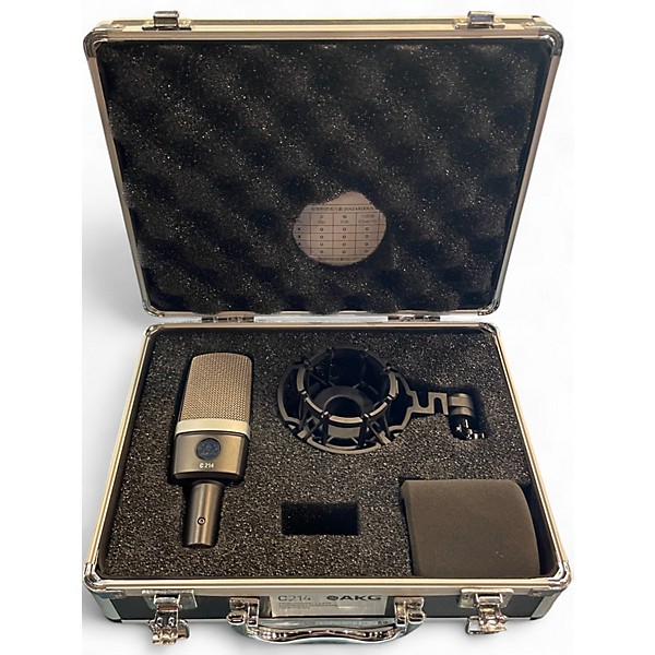 Used AKG C214 Condenser Microphone
