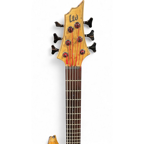 Used Ltd B-206SM Natural Electric Bass Guitar