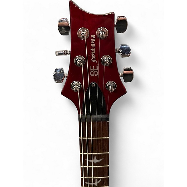 Used PRS Carlos Santana Signature SE Cherry Solid Body Electric Guitar