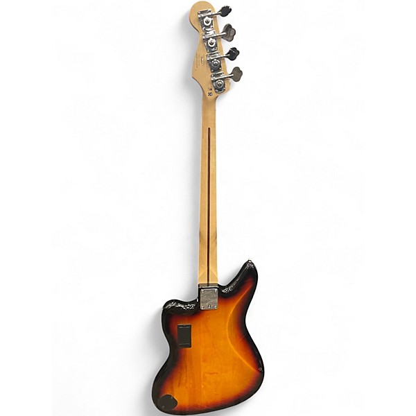 Used Squier Vintage Modified Jaguar Bass Special 3 Color Sunburst Electric Bass Guitar