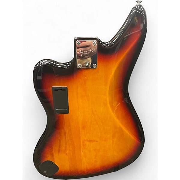 Used Squier Vintage Modified Jaguar Bass Special 3 Color Sunburst Electric Bass Guitar