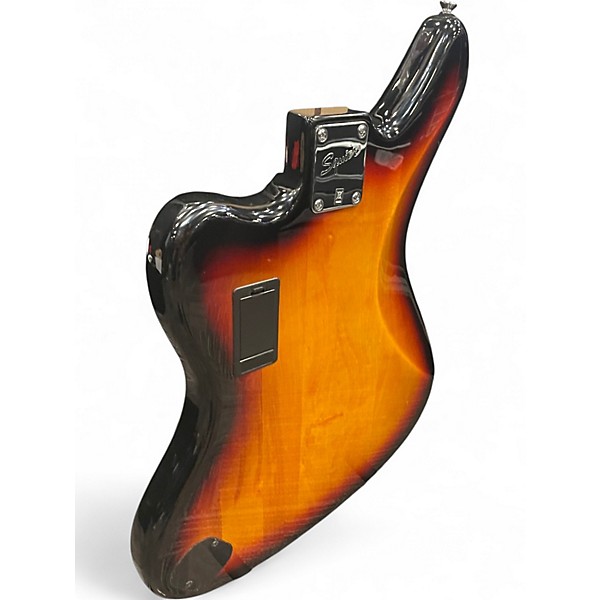 Used Squier Vintage Modified Jaguar Bass Special 3 Color Sunburst Electric Bass Guitar