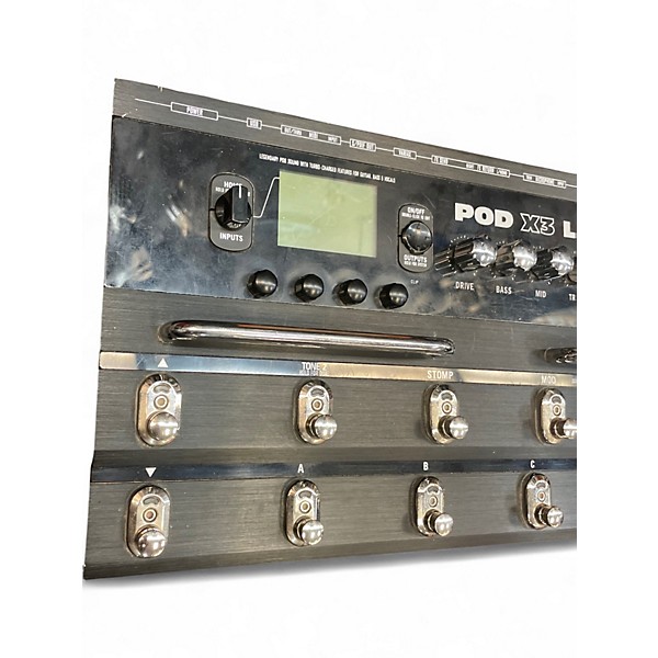Used Line 6 Pod X3 Live Amp Modeler Effect Processor
