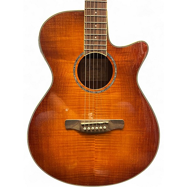 Used Ibanez AEG20II Vintage Violin Acoustic Electric Guitar
