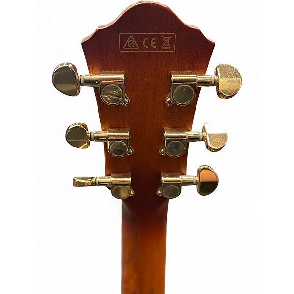 Used Ibanez AEG20II Vintage Violin Acoustic Electric Guitar