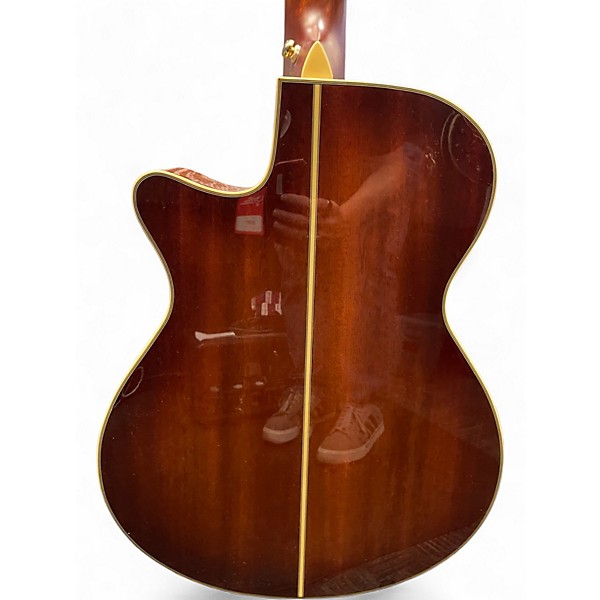 Used Ibanez AEG20II Vintage Violin Acoustic Electric Guitar