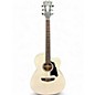Used D'Angelico Premier Gramercy Alpine White Acoustic Electric Guitar thumbnail