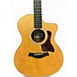 Used Taylor 214CE Natural Acoustic Electric Guitar