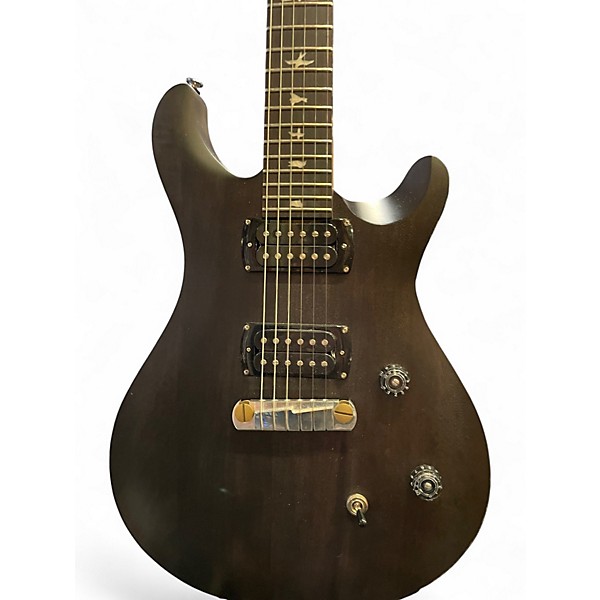 Used PRS SE CE24 STD STOPTAIL Satin Black Solid Body Electric Guitar