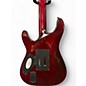 Used Schecter Guitar Research Hellraiser C1 Floyd Rose Black Cherry Solid Body Electric Guitar