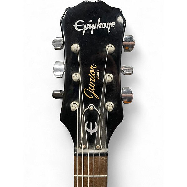 Used Epiphone Les Paul Junior 2 Color Sunburst Solid Body Electric Guitar
